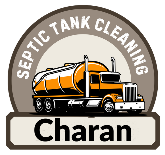Charan Septic Tank Cleaning Logo